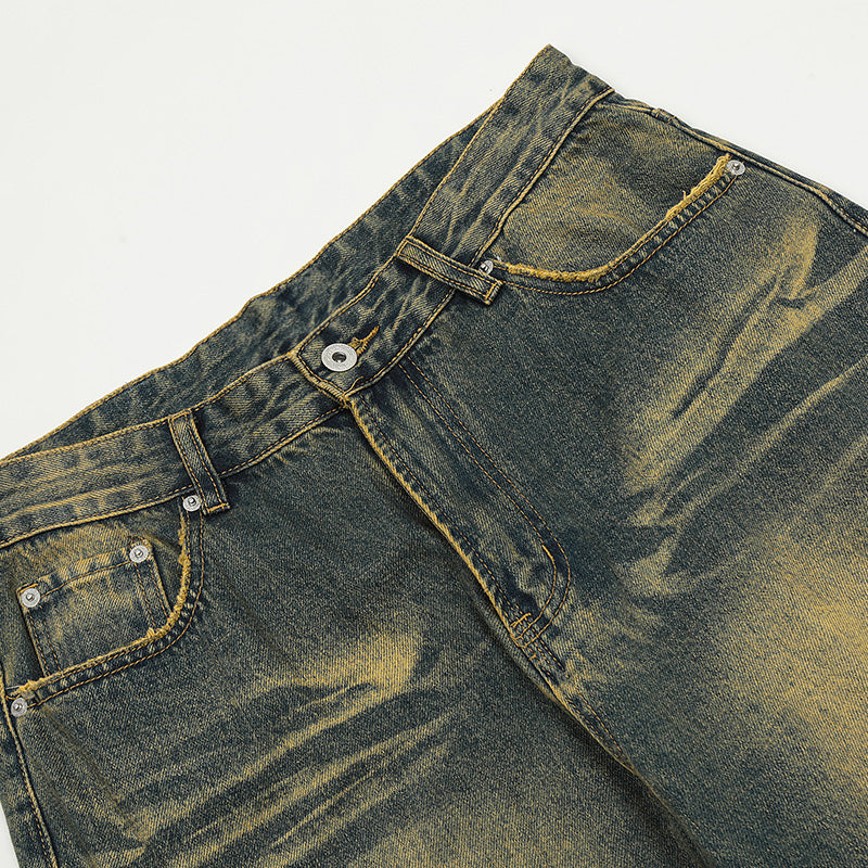 High Waist Distressed Loose Jeans PinkLimes Trending Streetwear
