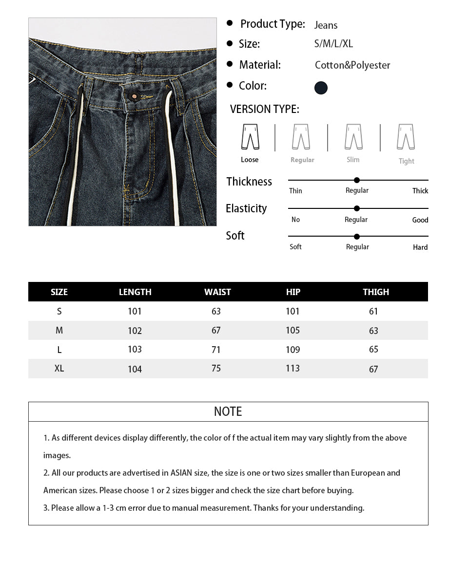 Dark Blue Striped High Waist Jeans PinkLimes Trending Streetwear