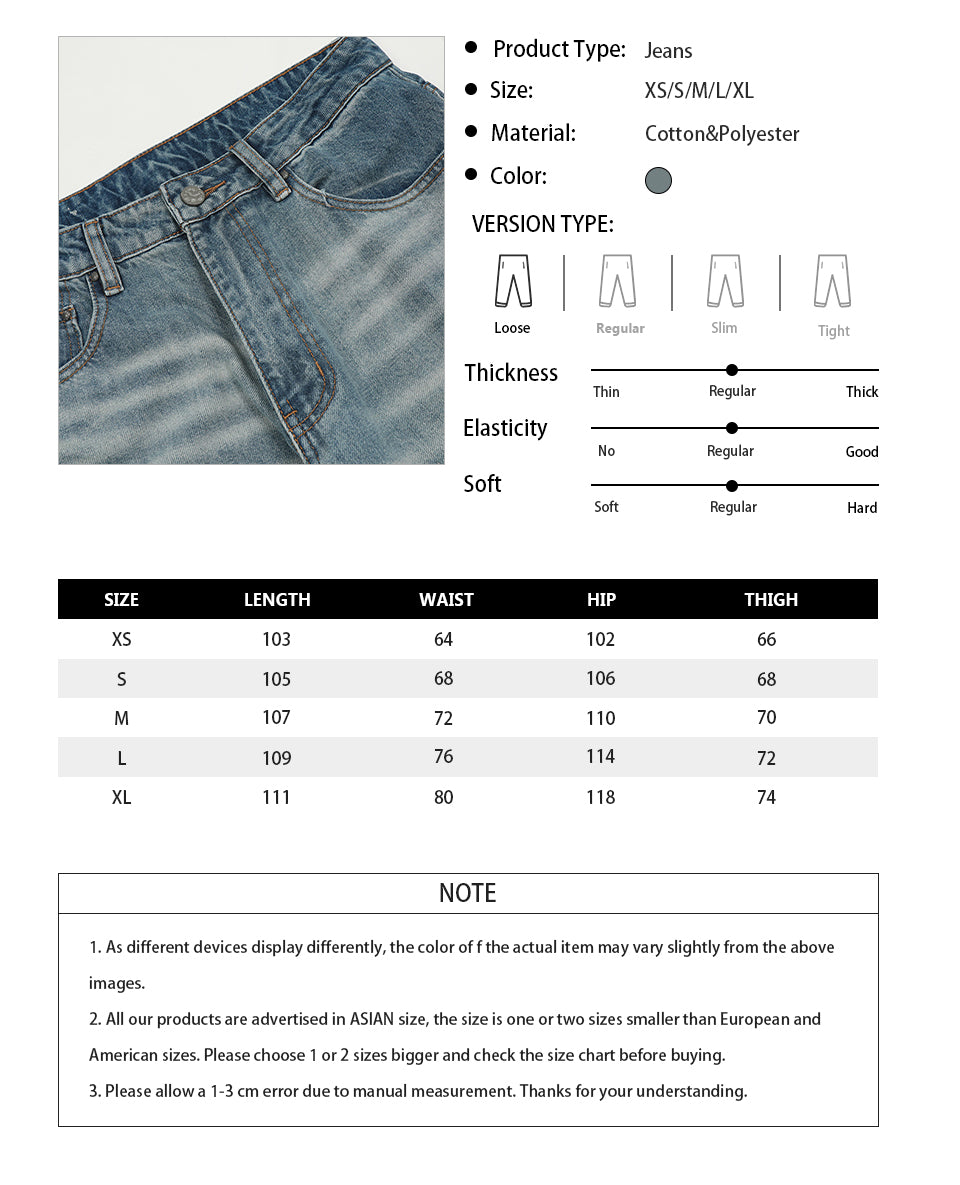 Ripped Pocket Denim Jeans PinkLimes Trending Streetwear
