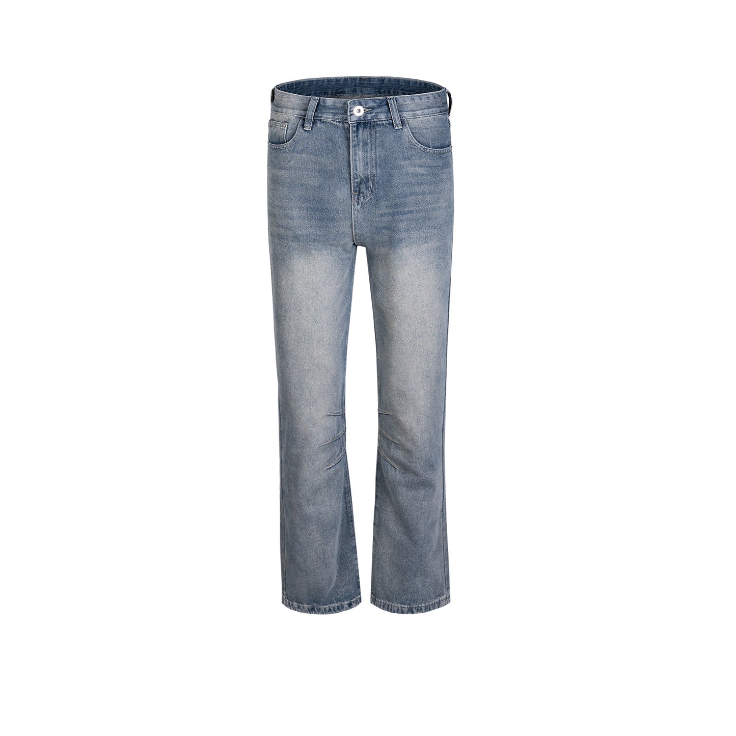 Washed Knee-Cut Jeans PinkLimes Trending Streetwear
