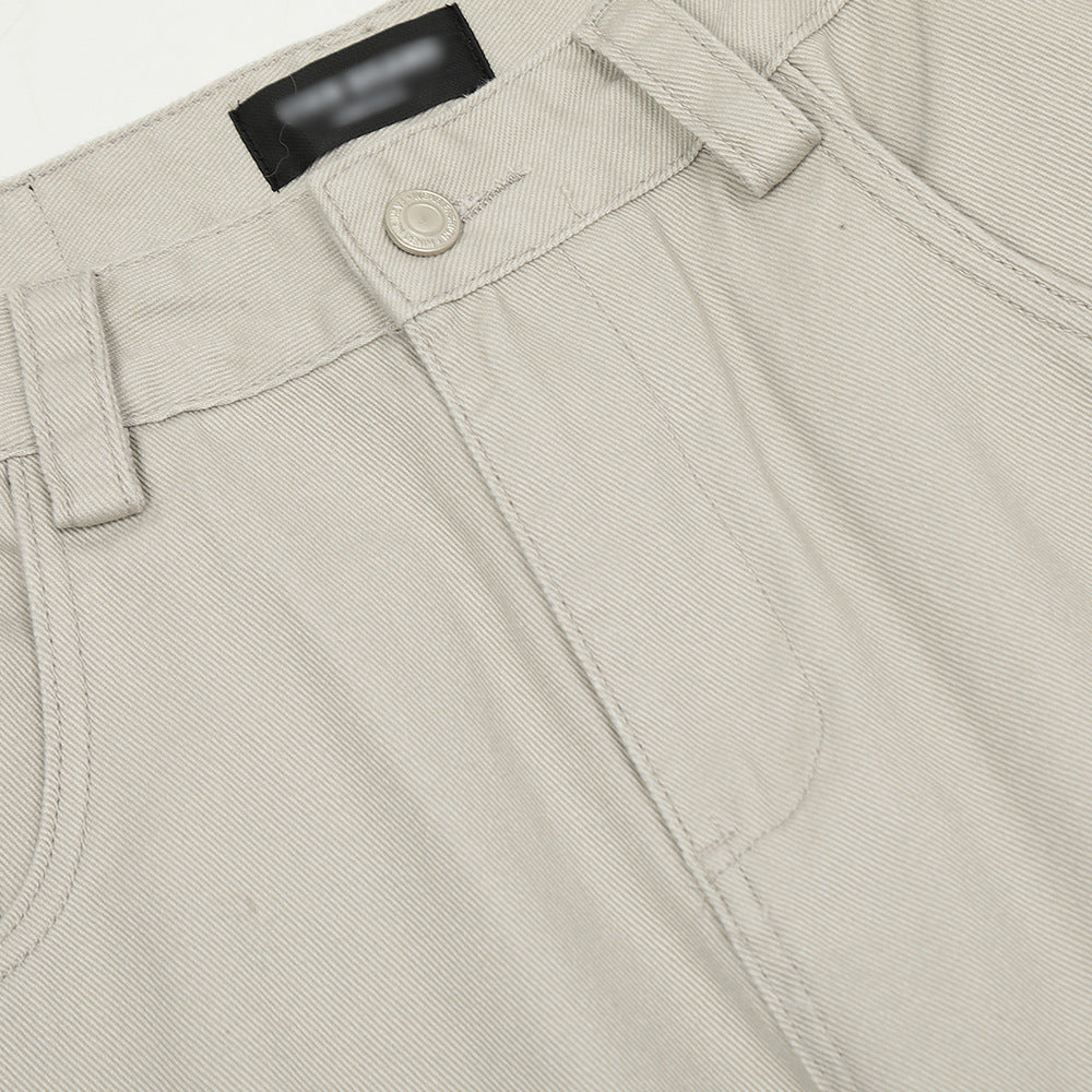 Rice Ash Straight Wide-Leg Jeans PinkLimes Trending Streetwear