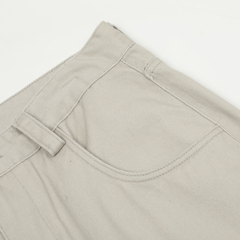 Rice Ash Straight Wide-Leg Jeans PinkLimes Trending Streetwear