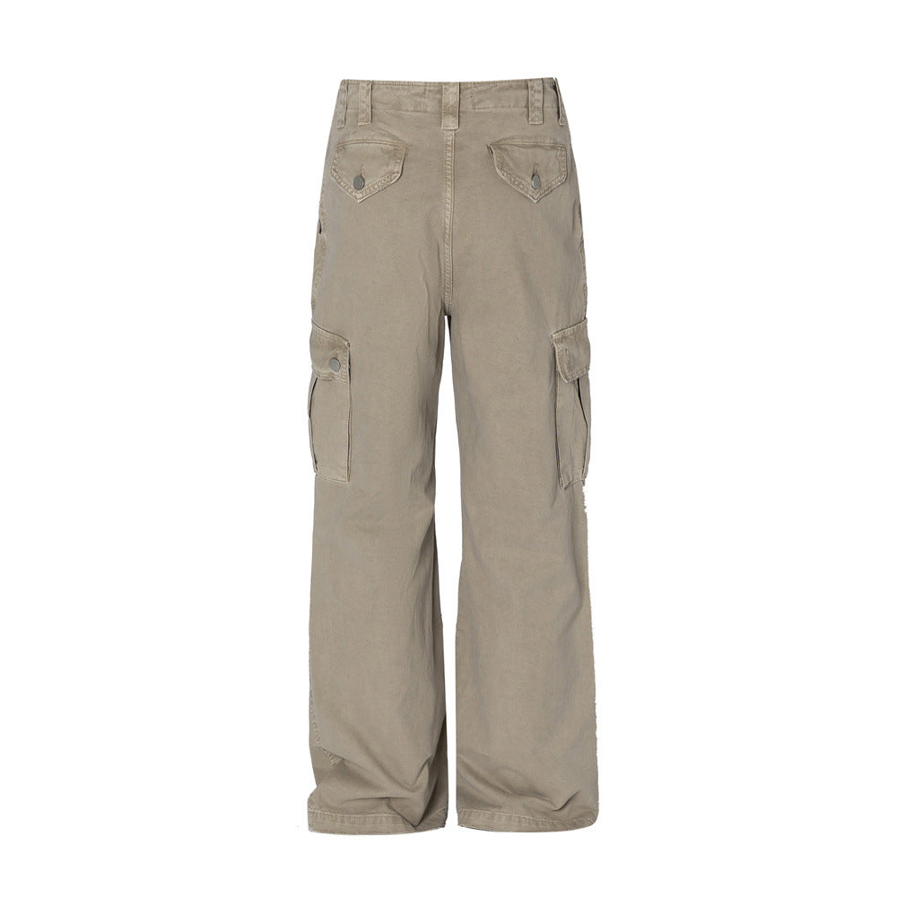 Washed Denim Wide Leg Jeans PinkLimes Trending Streetwear