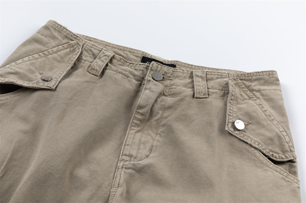 Washed Denim Wide Leg Jeans PinkLimes Trending Streetwear