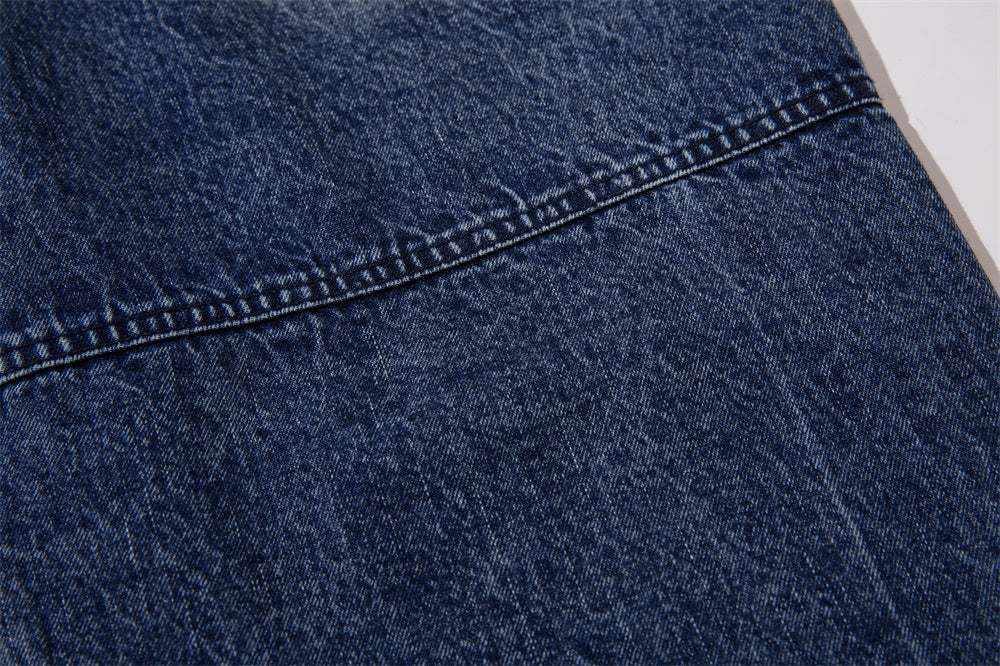 Washed Baggy Denim Jeans PinkLimes Trending Streetwear