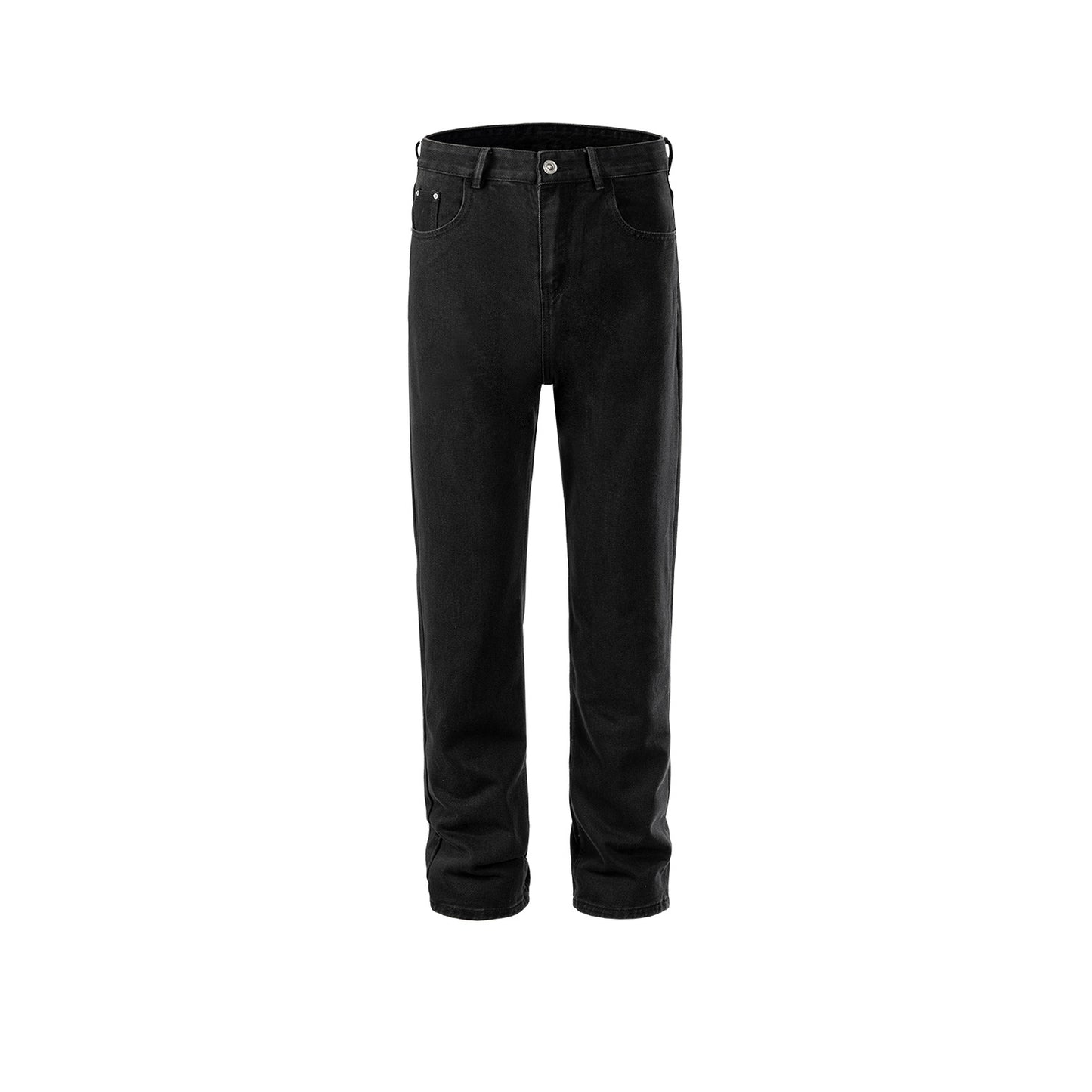 Urban Black X Embroidered Pocket Jeans Black PinkLimes Trending Streetwear