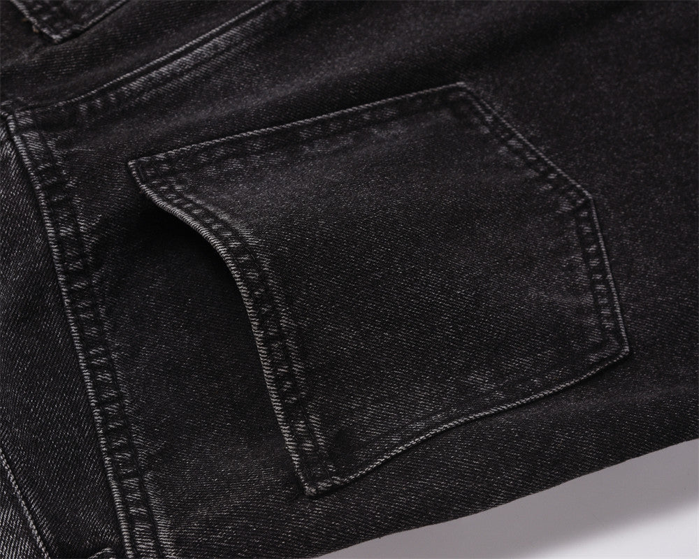 Neutral Washed Faded Loose Denim Pants PinkLimes Trending Streetwear