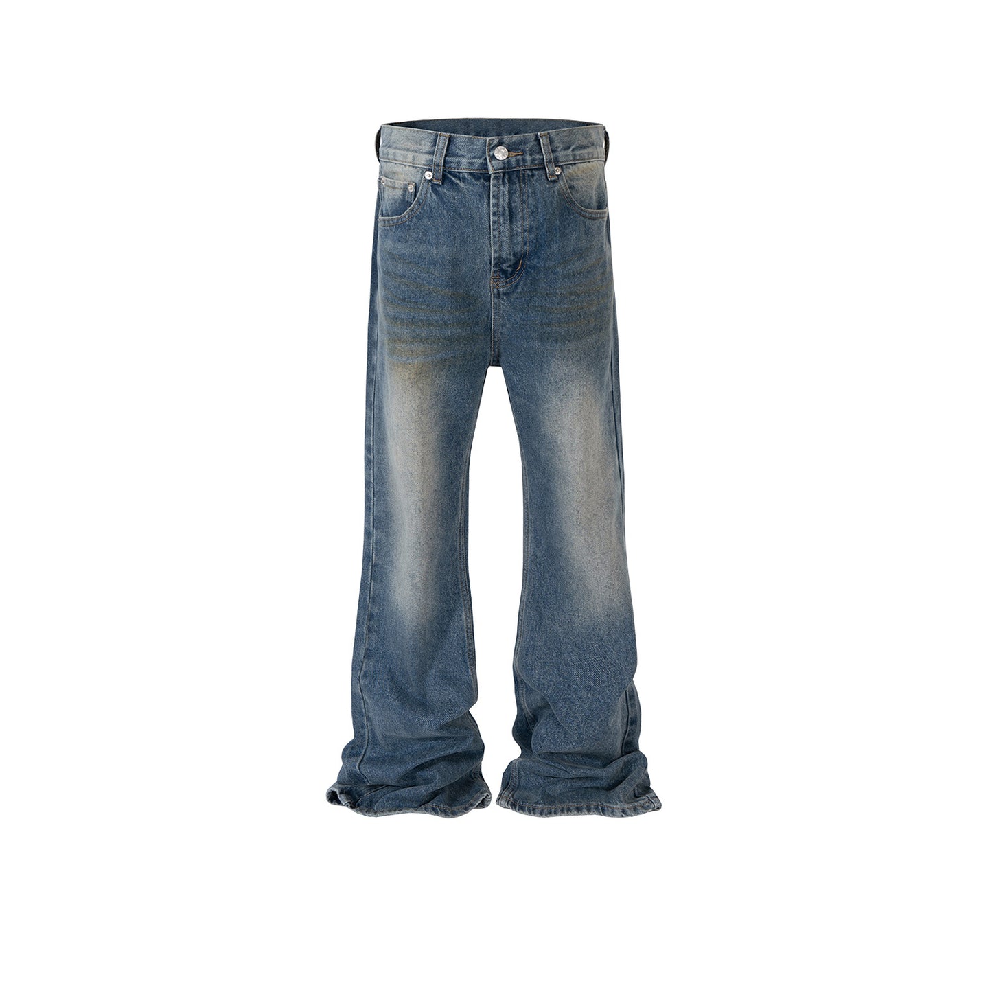Parisian Style Loose Jeans Navy Blue PinkLimes Trending Streetwear