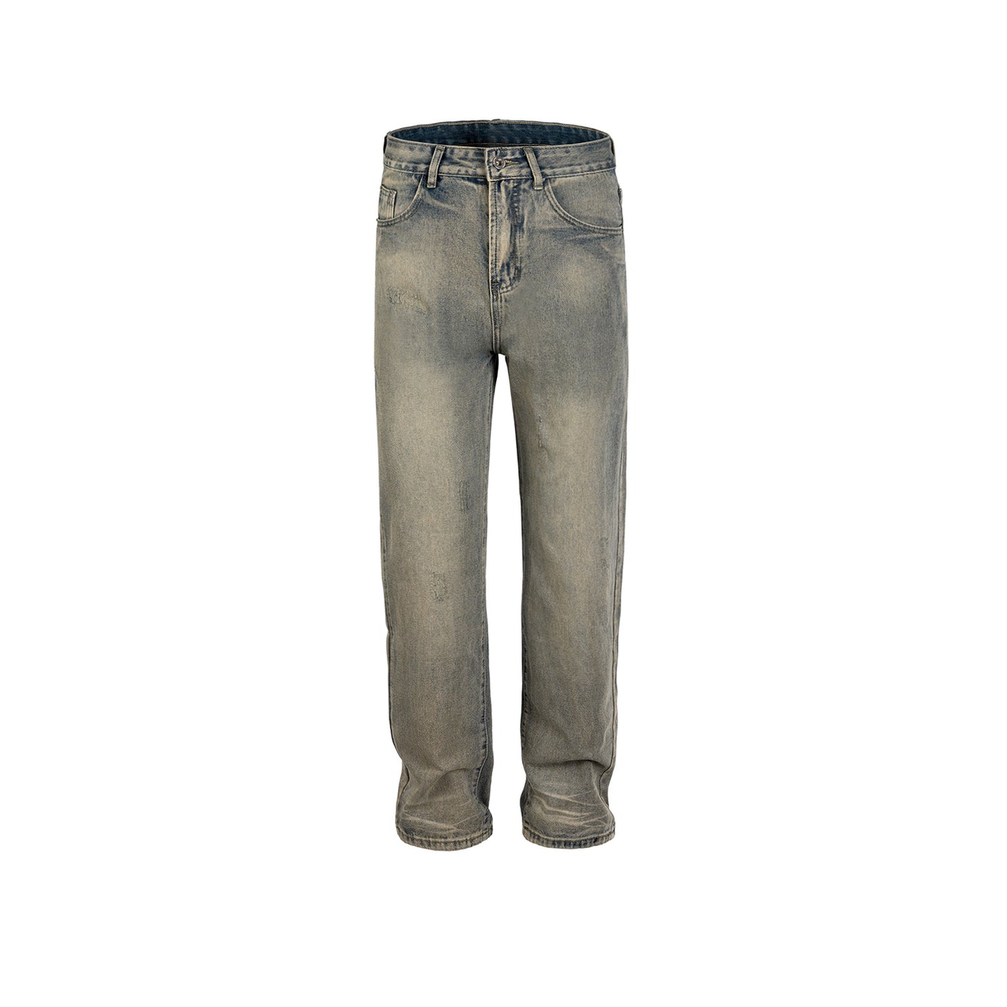 Vintage Wash Straight-Leg Jeans PinkLimes Trending Streetwear
