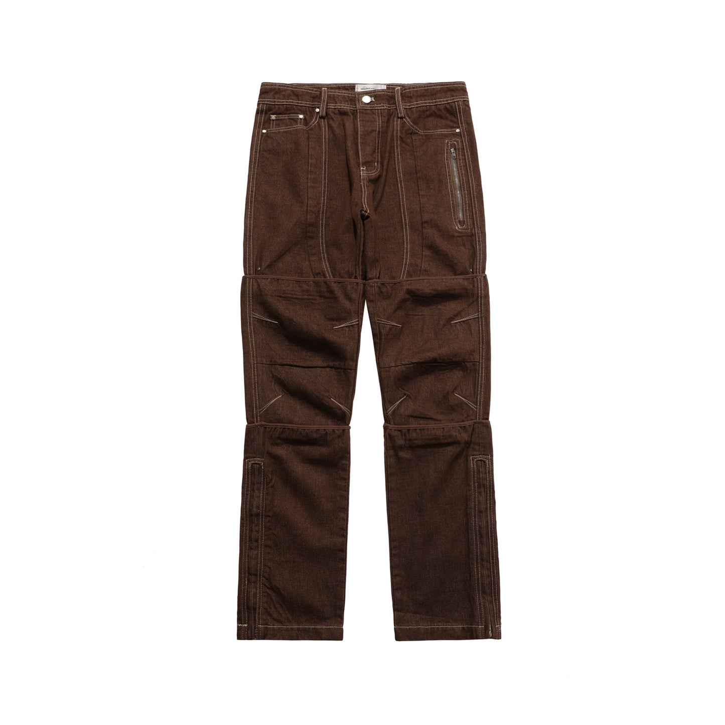 MADE EXTREME Street Cargo Pants Brown PinkLimes Trending Streetwear