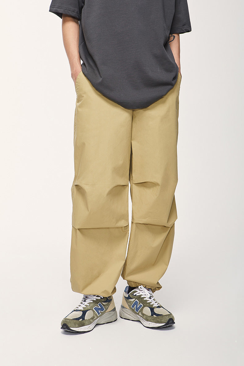 Two-Way Paratrooper Wide Leg Cargo Pants PinkLimes Trending Streetwear
