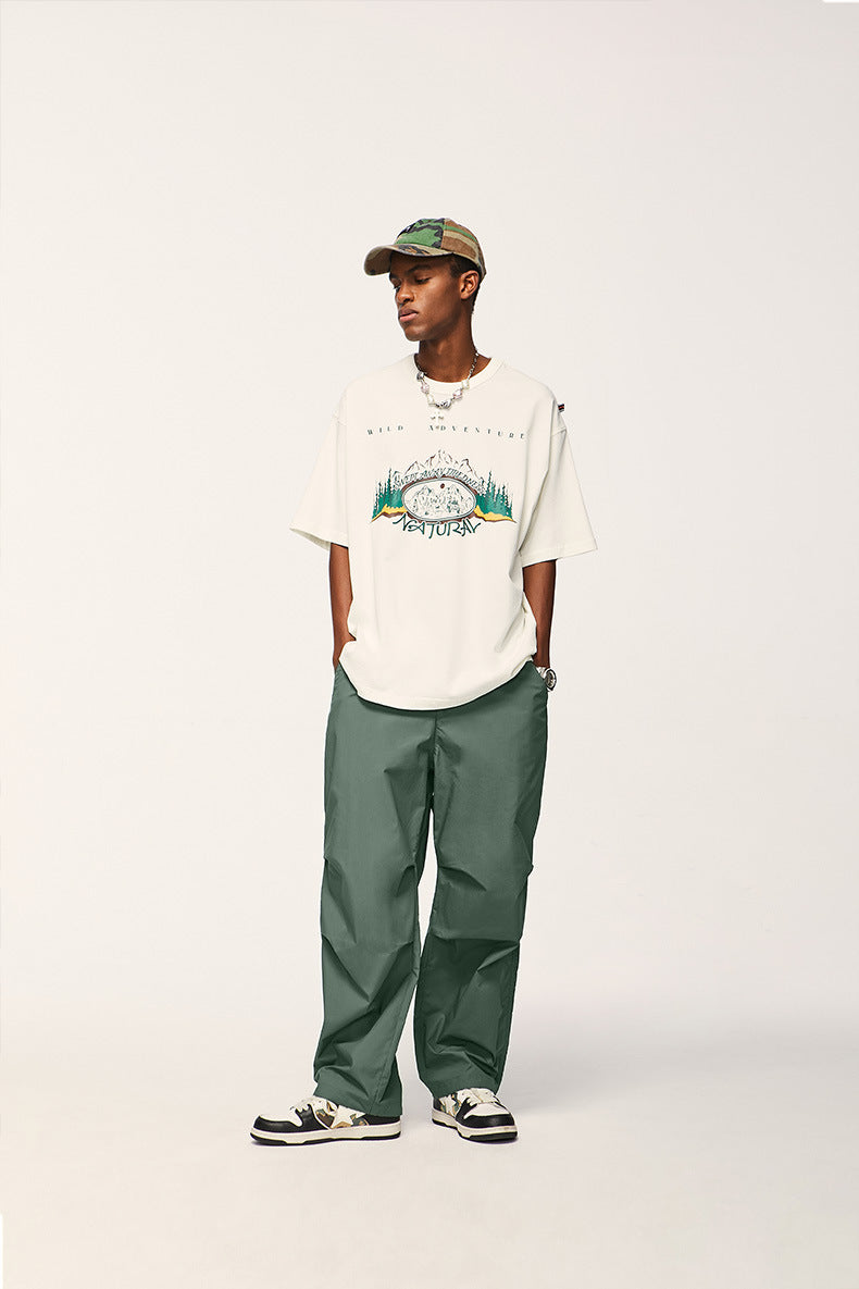 Two-Way Paratrooper Wide Leg Cargo Pants PinkLimes Trending Streetwear