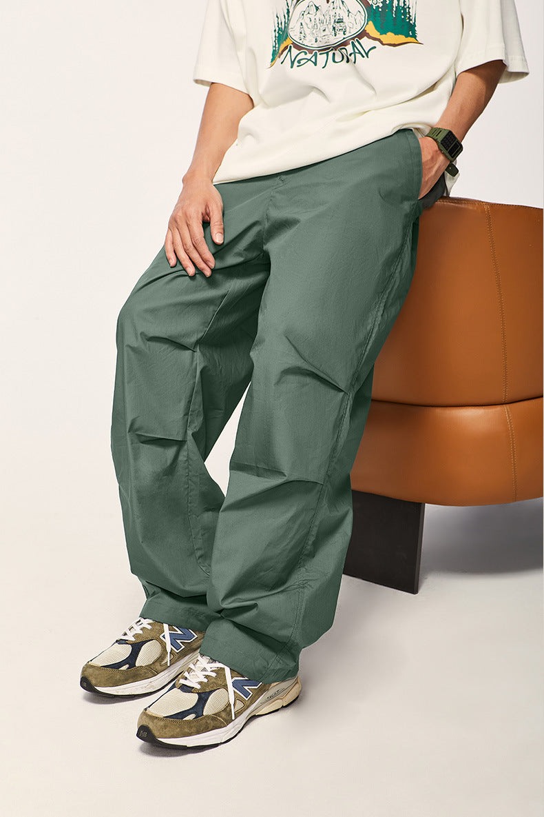 Two-Way Paratrooper Wide Leg Cargo Pants PinkLimes Trending Streetwear