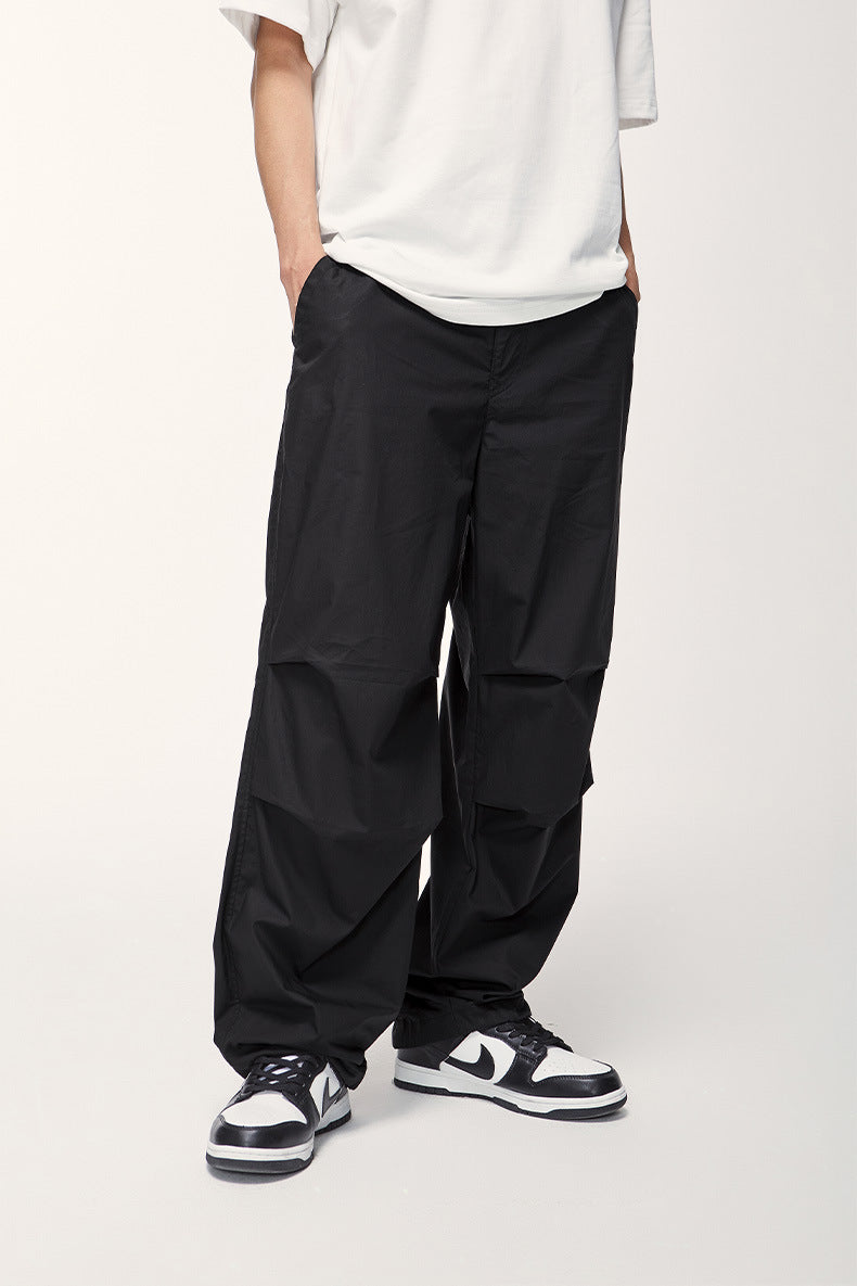 Two-Way Paratrooper Wide Leg Cargo Pants PinkLimes Trending Streetwear
