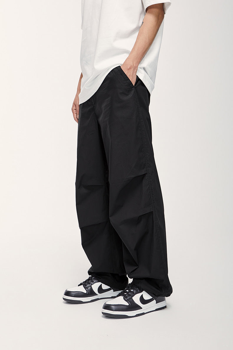 Two-Way Paratrooper Wide Leg Cargo Pants PinkLimes Trending Streetwear