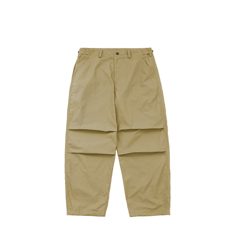 Two-Way Paratrooper Wide Leg Cargo Pants Khaki PinkLimes Trending Streetwear