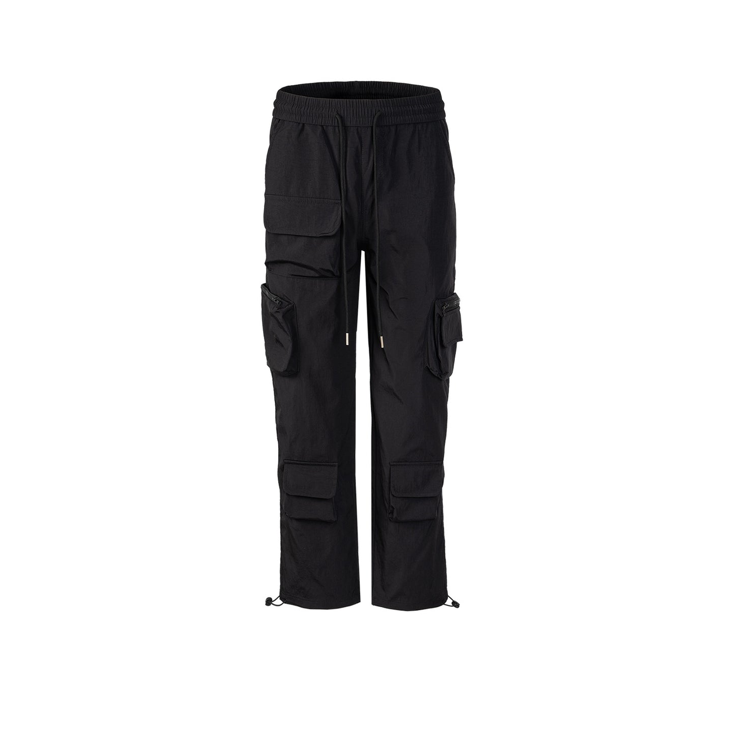 Functional Multi-Pocket Drawstring Cargo Pants PinkLimes Trending Streetwear