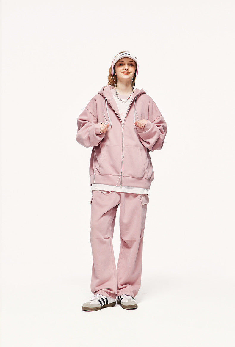 Dopamine Bristle Wide-Leg Cargo Pants PinkLimes Trending Streetwear