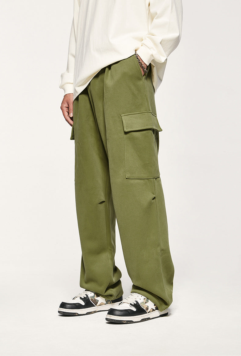 Dopamine Bristle Wide-Leg Cargo Pants PinkLimes Trending Streetwear