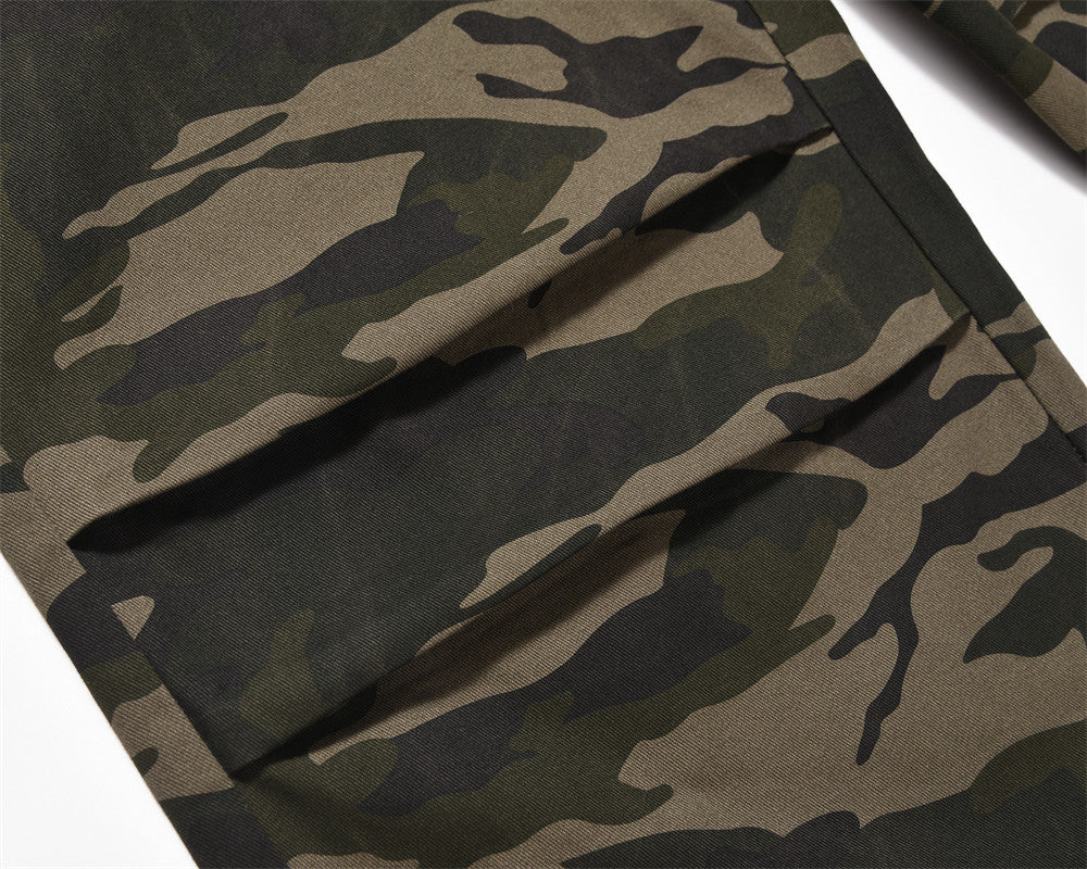 Camouflage Workwear Cargo Pants PinkLimes Trending Streetwear