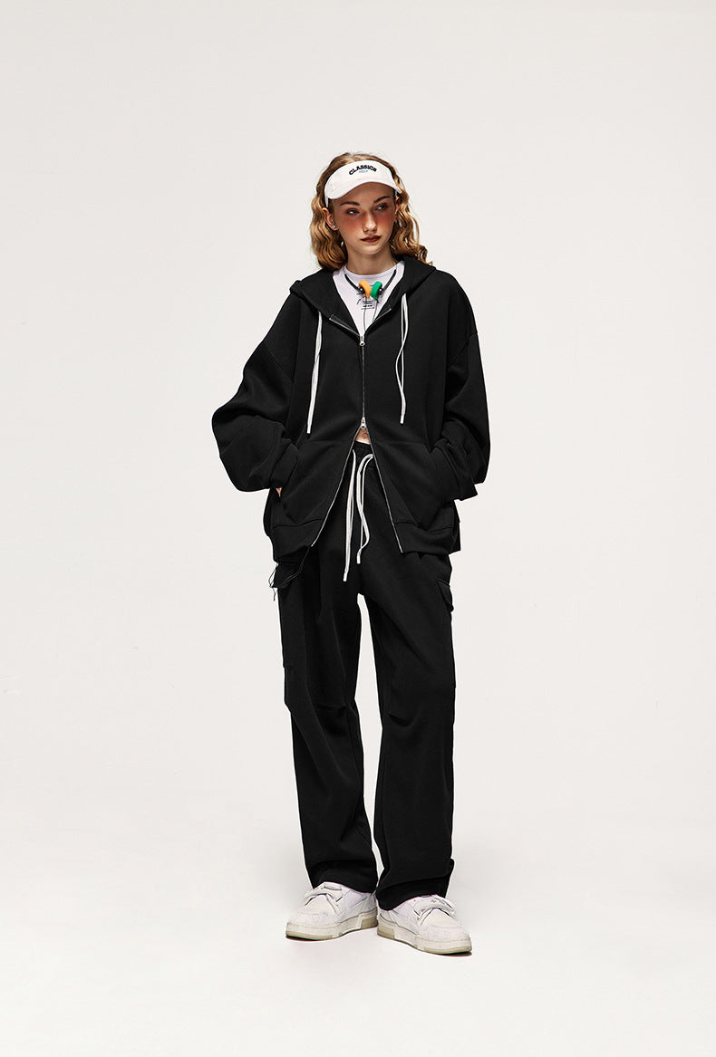 Dopamine Bristle Wide-Leg Cargo Pants PinkLimes Trending Streetwear