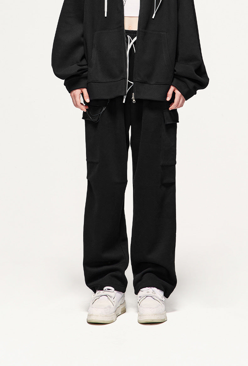 Dopamine Bristle Wide-Leg Cargo Pants PinkLimes Trending Streetwear