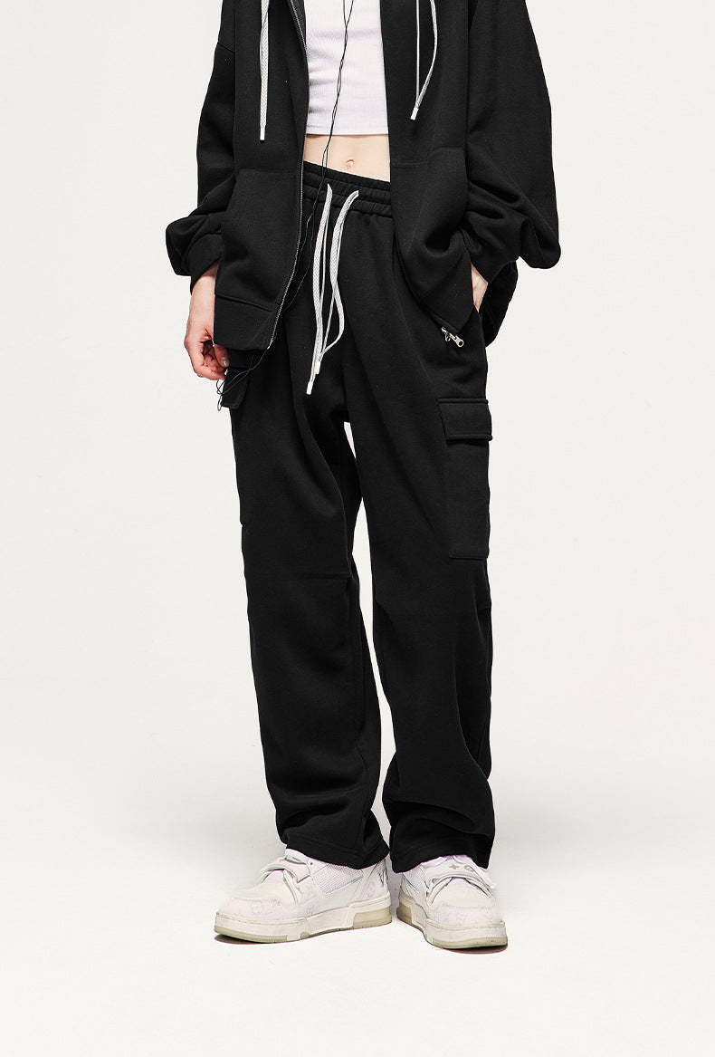 Dopamine Bristle Wide-Leg Cargo Pants PinkLimes Trending Streetwear