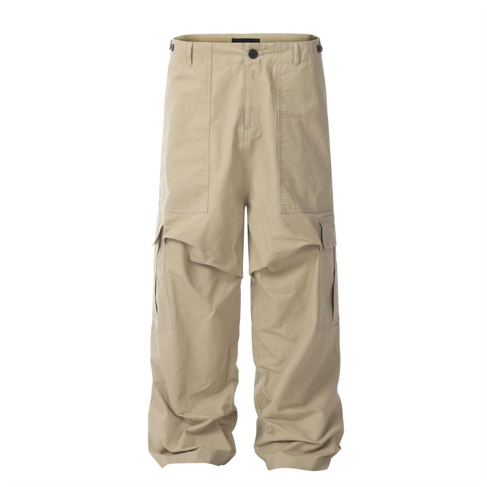 Paratrooper Cargo Pants Khaki PinkLimes Trending Streetwear