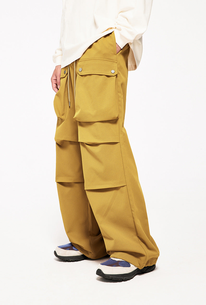 Large Pocket Paratrooper Cargo Pants PinkLimes Trending Streetwear