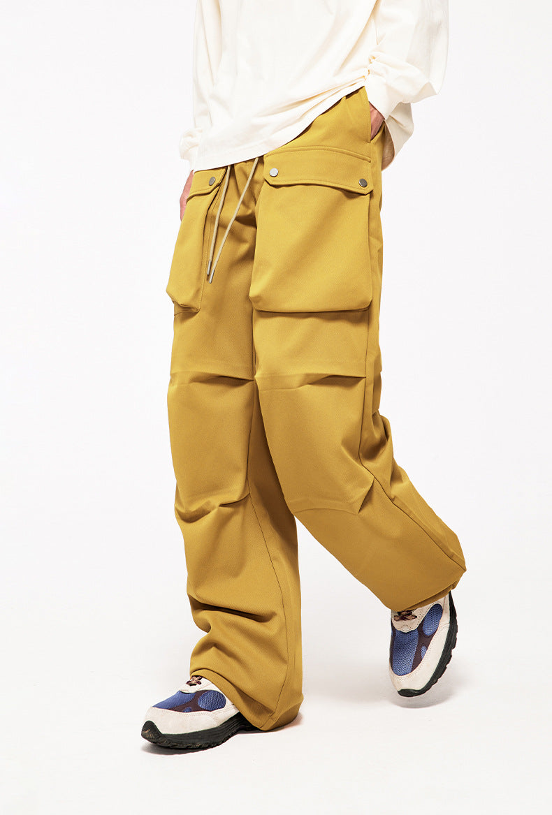 Large Pocket Paratrooper Cargo Pants PinkLimes Trending Streetwear
