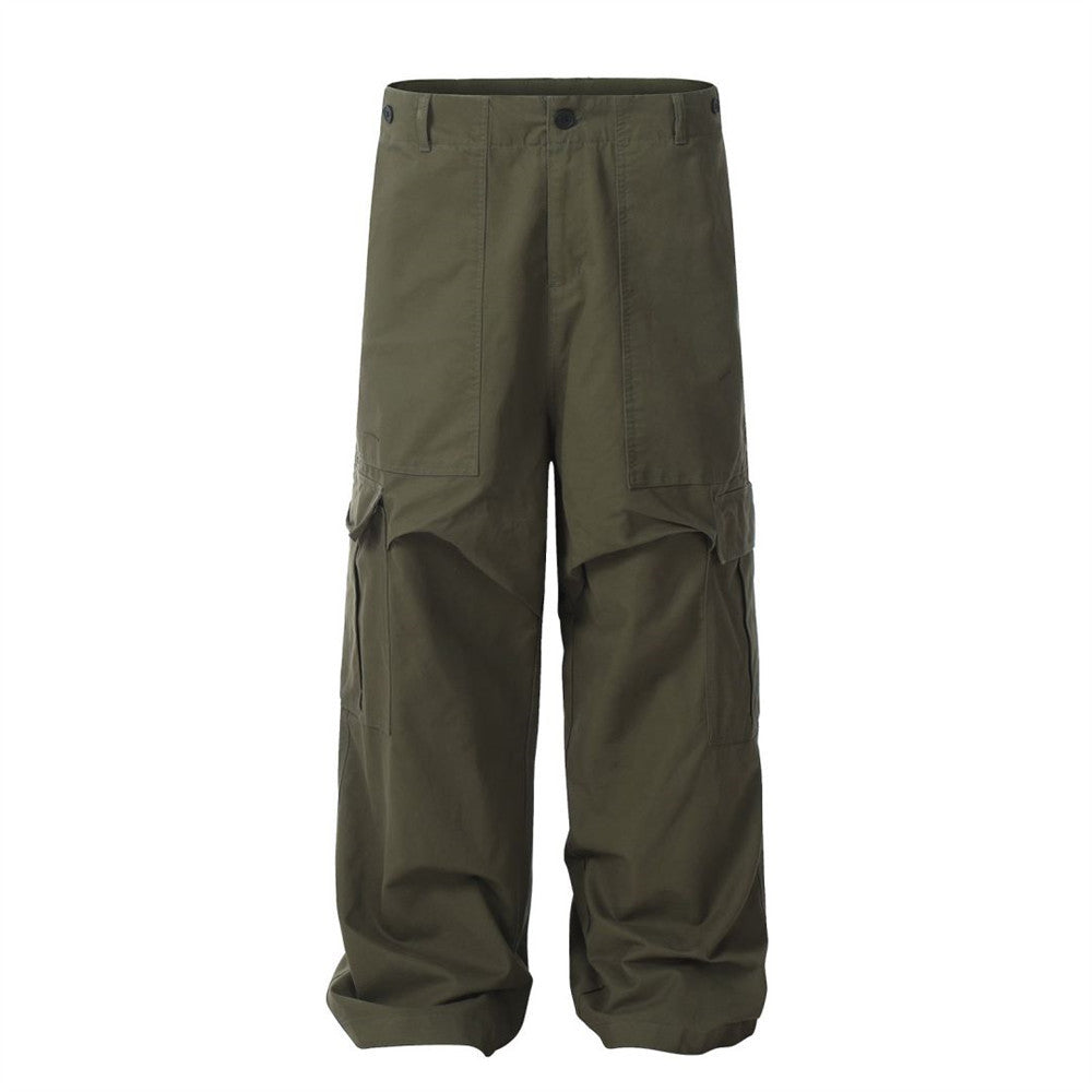 Paratrooper Cargo Pants Army Green PinkLimes Trending Streetwear