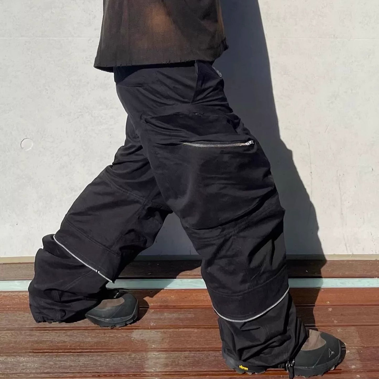 Drawstring Multi-Pocket Cargo Pants PinkLimes Trending Streetwear