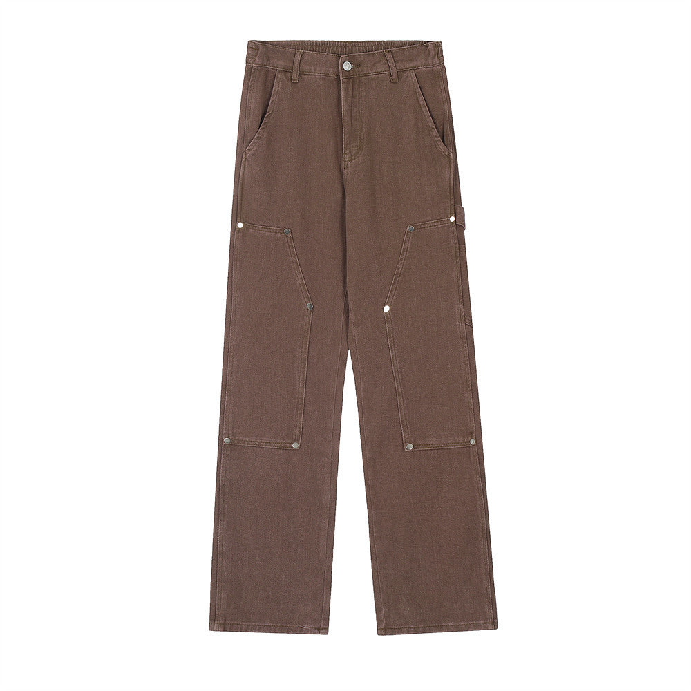 Logging Cargo Pants Brown PinkLimes Trending Streetwear