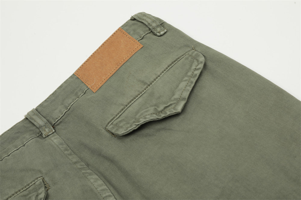 Green Loose Cargo Pants PinkLimes Trending Streetwear