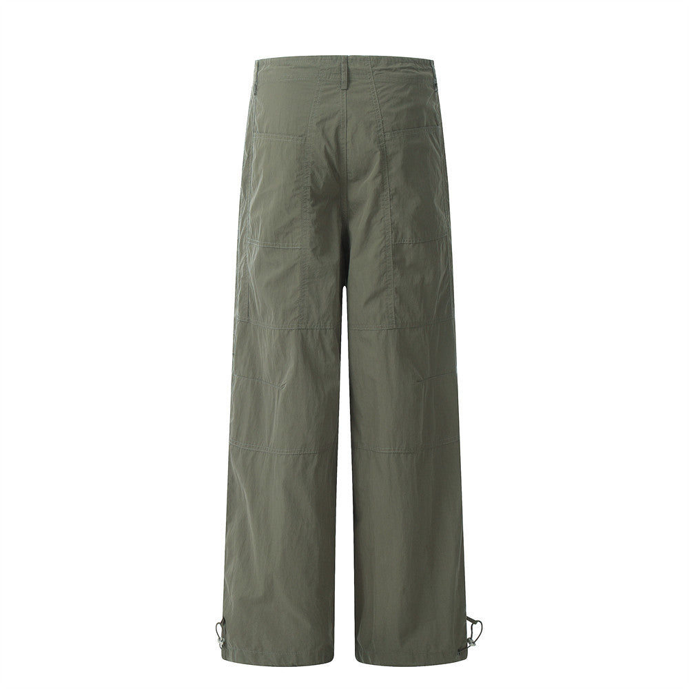 Drawstring Paratrooper Cargo Pants PinkLimes Trending Streetwear