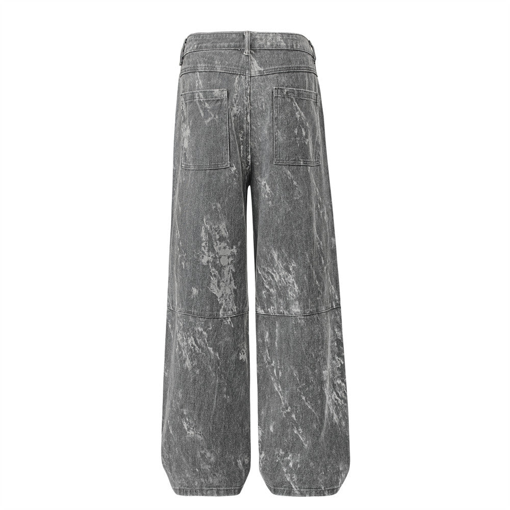Tie-Dye Contrast Cargo Pants PinkLimes Trending Streetwear