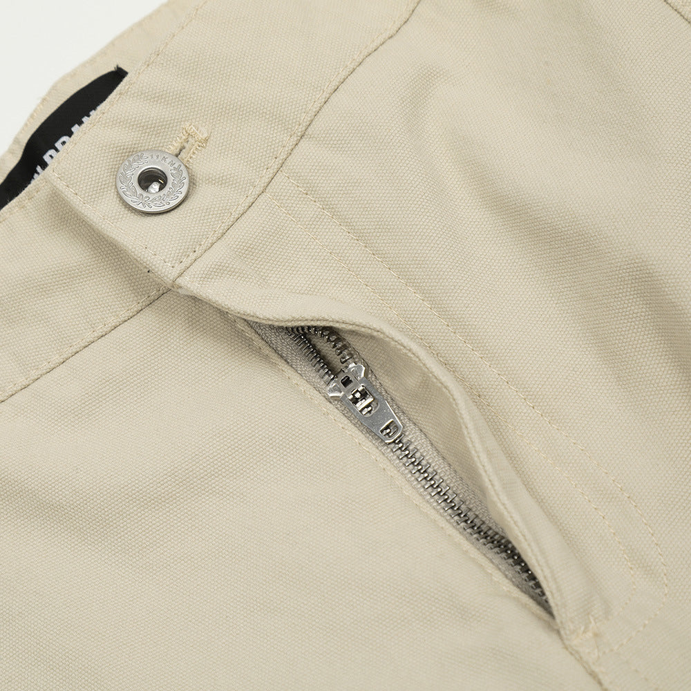 Loose Pleated Cargo Pants PinkLimes Trending Streetwear