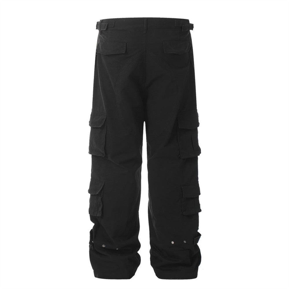 Hiking Style Cargo Pants Black PinkLimes Trending Streetwear