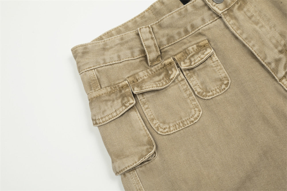 Utility Pocket Cargo Pants PinkLimes Trending Streetwear