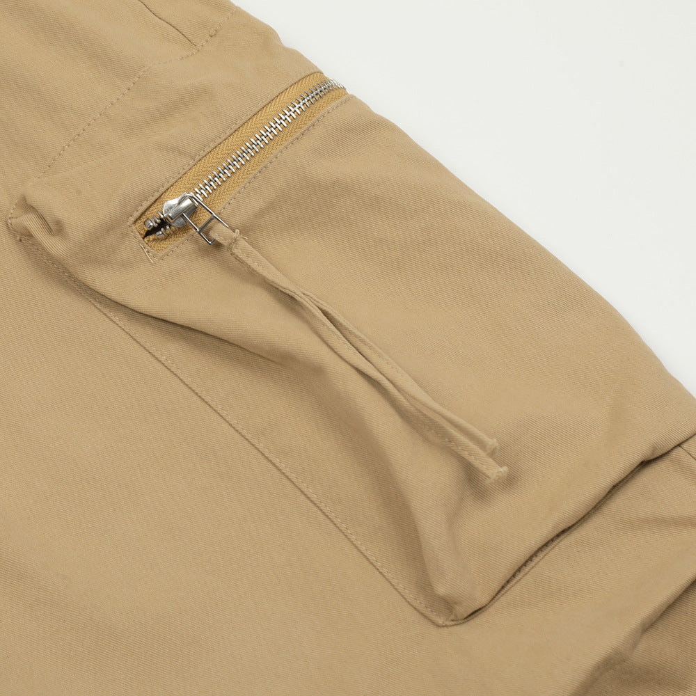 Zipper Pocket Paratrooper Cargo Pants PinkLimes Trending Streetwear