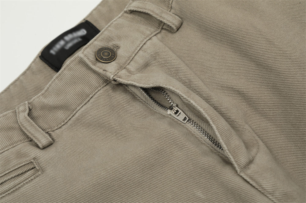 Retro Patch Pocket Workwear Pants PinkLimes Trending Streetwear