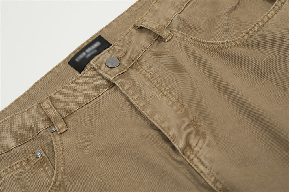 Multi-Pocket Cargo Pants PinkLimes Trending Streetwear