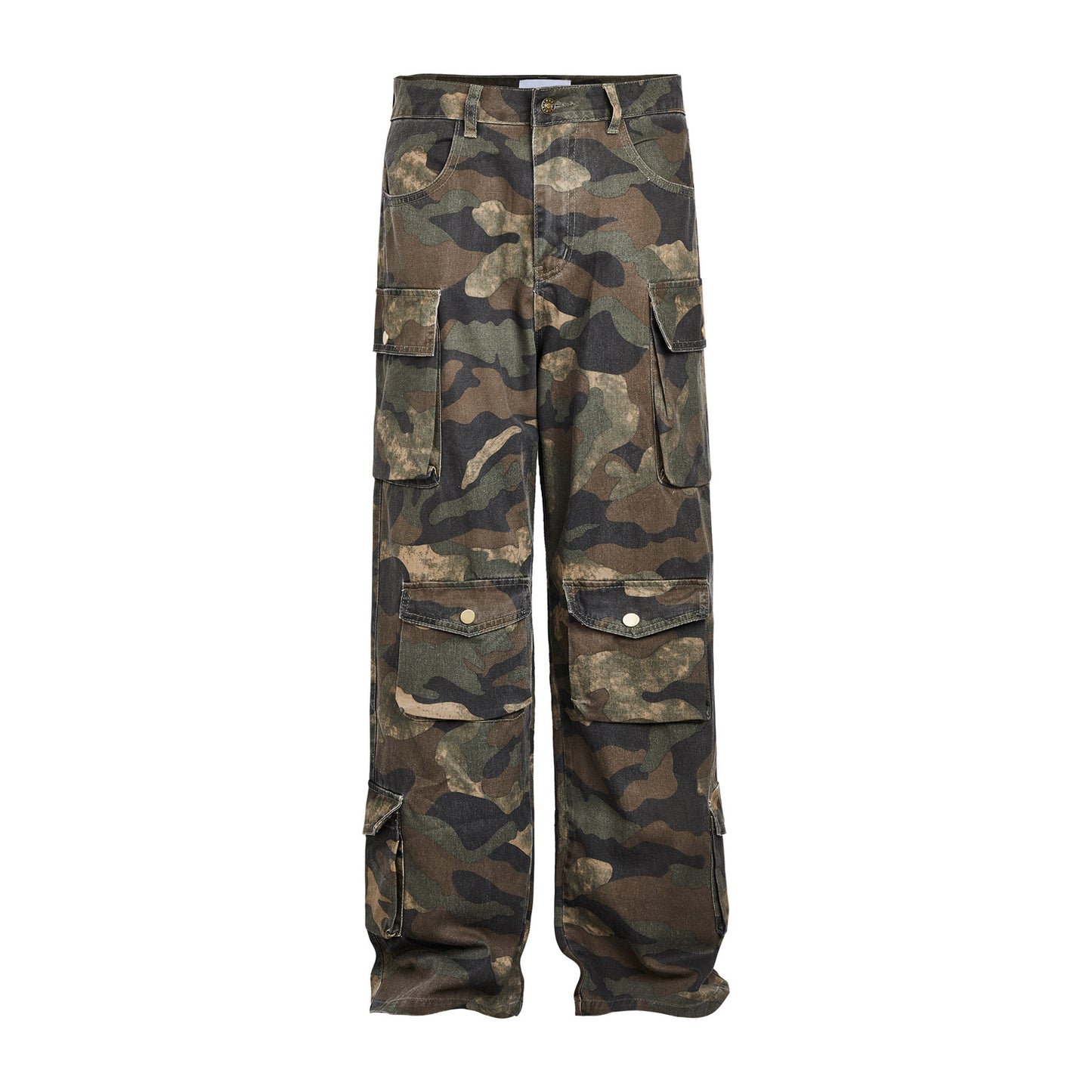 Multi Pocket Camo Cargo Pants PinkLimes Trending Streetwear