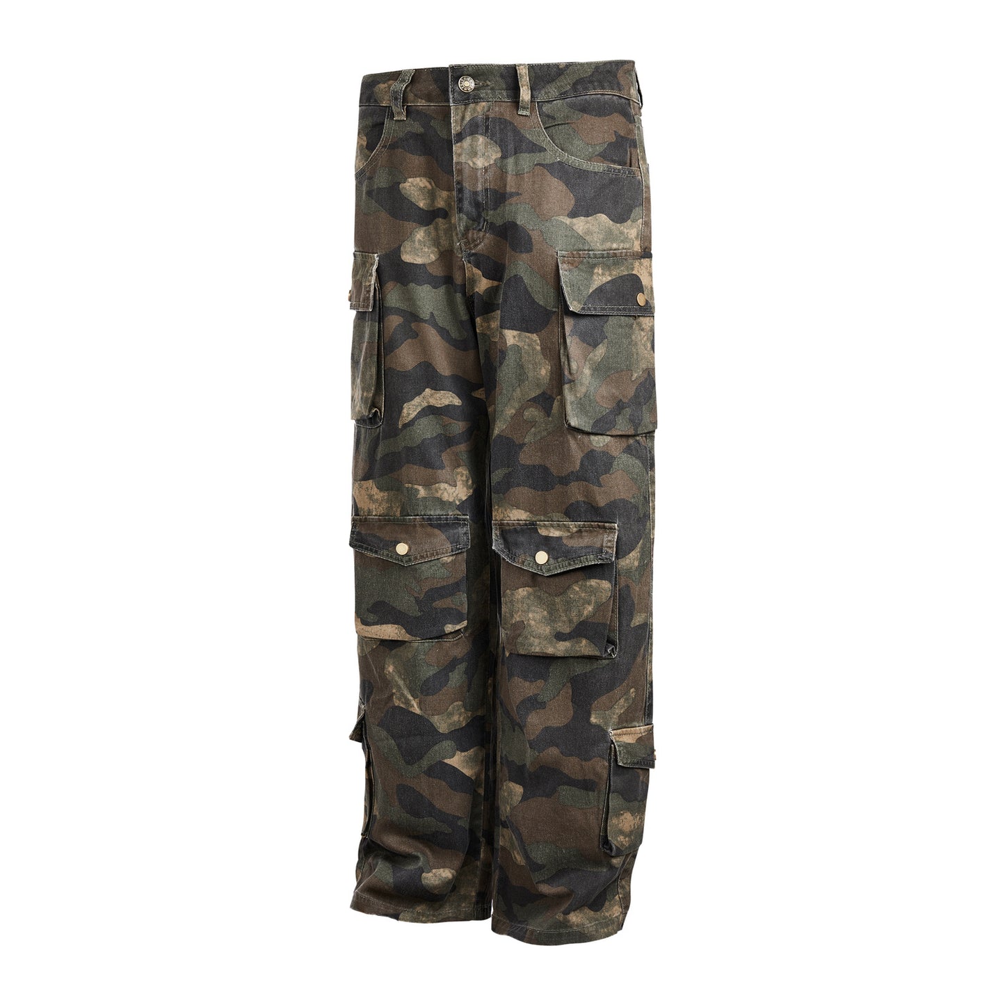 Multi Pocket Camo Cargo Pants PinkLimes Trending Streetwear
