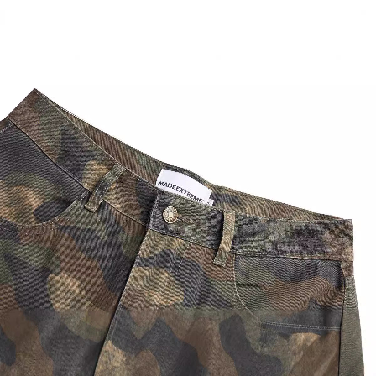 Multi Pocket Camo Cargo Pants PinkLimes Trending Streetwear