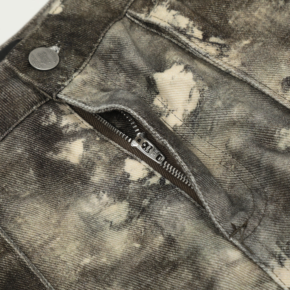 Tie-Dye Camouflage Cargo Pants PinkLimes Trending Streetwear
