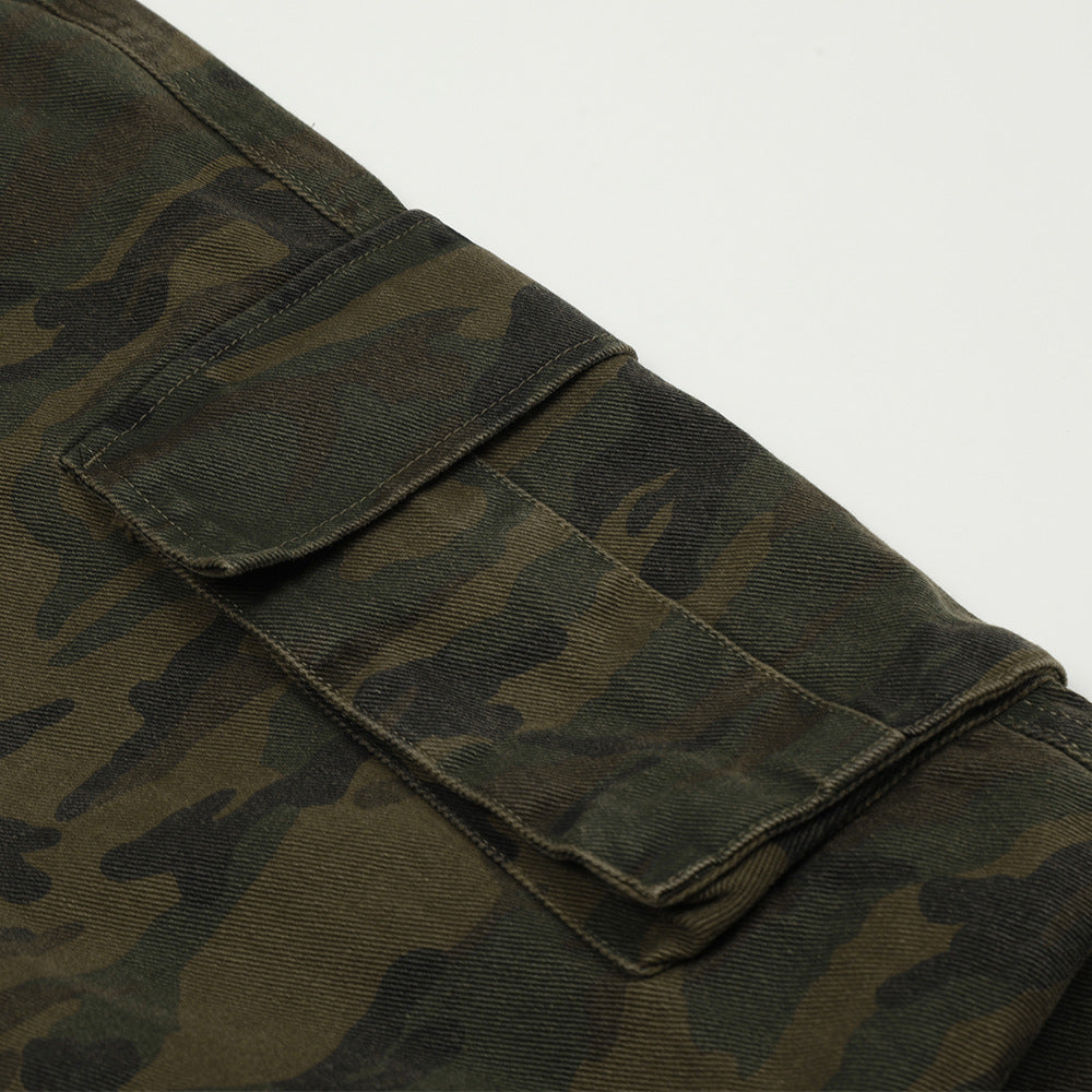 Camouflage Paratrooper Cargo Pants PinkLimes Trending Streetwear
