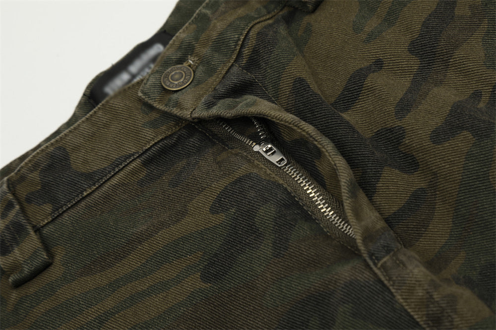 Camouflage Paratrooper Cargo Pants PinkLimes Trending Streetwear