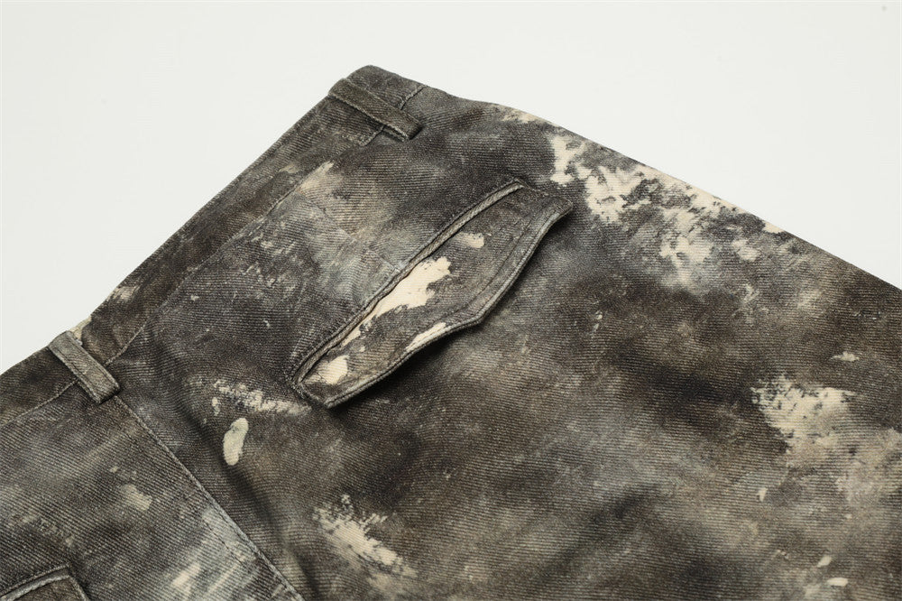 Tie-Dye Camouflage Cargo Pants PinkLimes Trending Streetwear