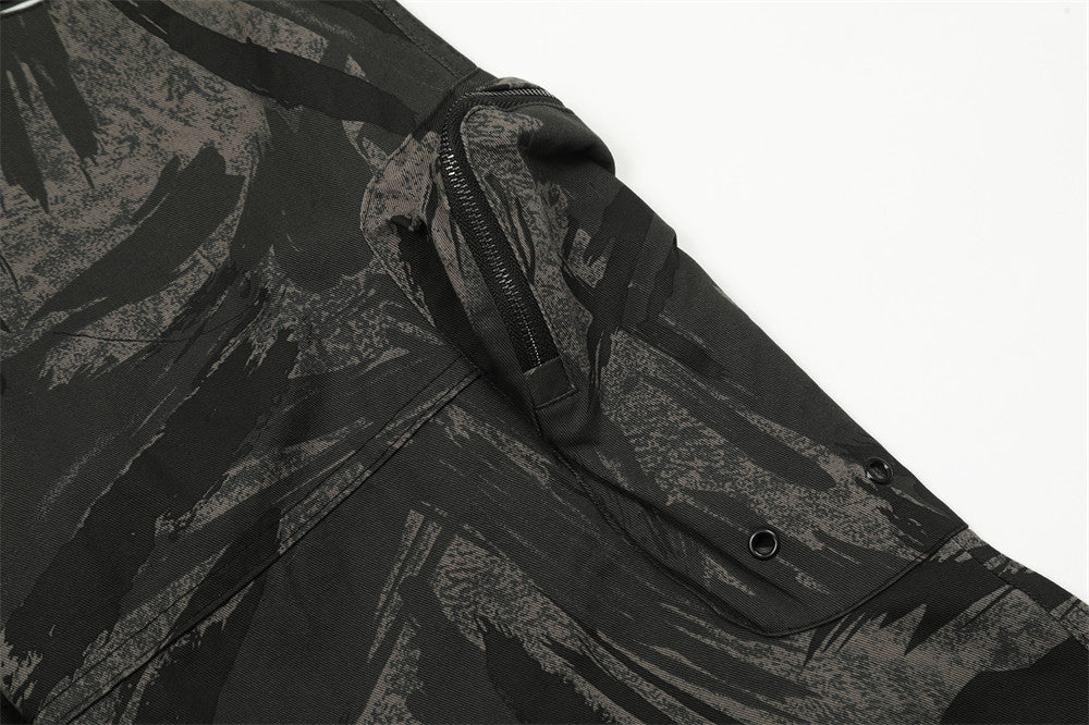 Digital Camo Splash Ink Cargo Pants PinkLimes Trending Streetwear